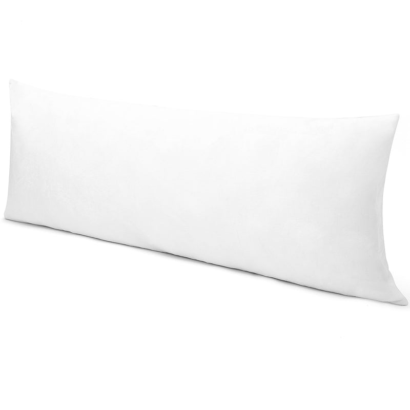 Cheer Collection  Super Soft and Plush Lumbar Pillow for Couch or Bed Decor 20" x 54"