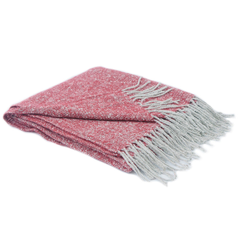 Cheer Collection Ultra Soft Knit Throw Blanket | 100% Acrylic Accent Throw - 50 x 60 inches