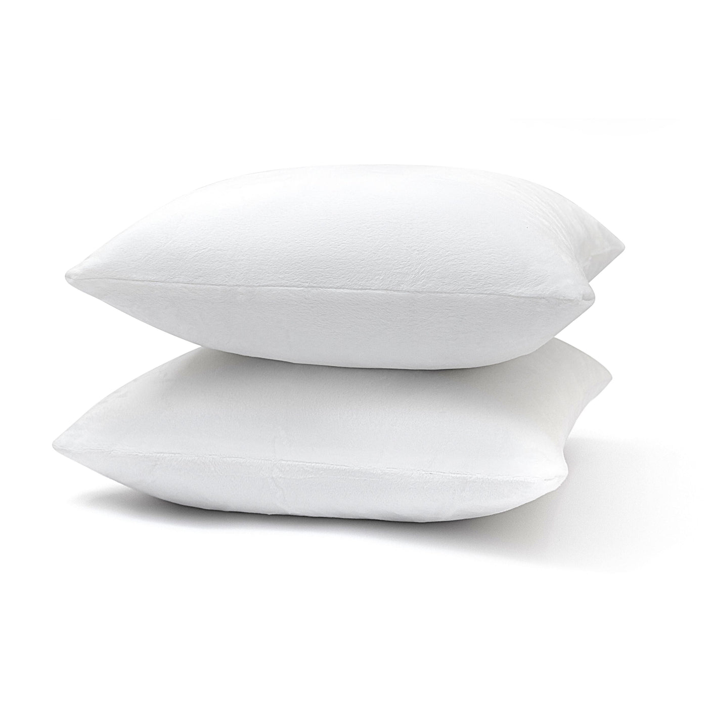 Cheer Collection Velour Throw Pillows Set of 2 Decorative Couch