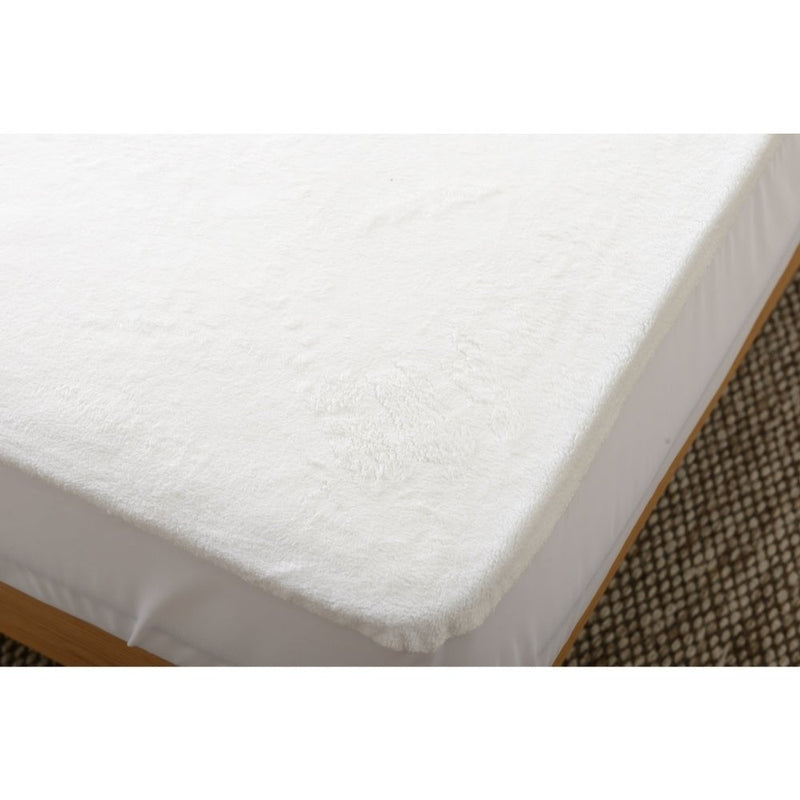 Cheer Collection Velvet Plush Waterproof Mattress Protector - Assorted Sizes