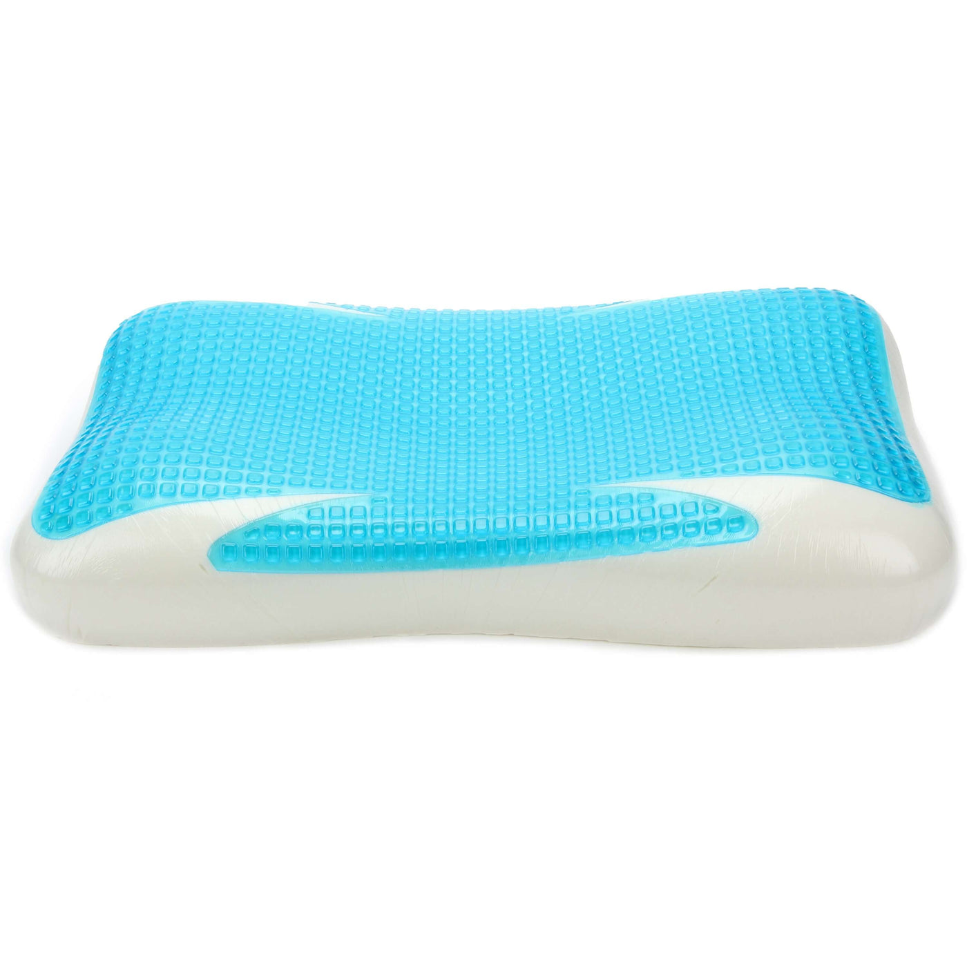 Encased Shredded Memory Foam Medium Support Cooling Pillow Size: Queen