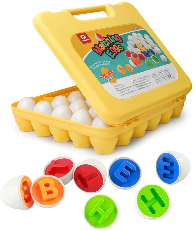 Montessori Alphabet Matching Eggs,